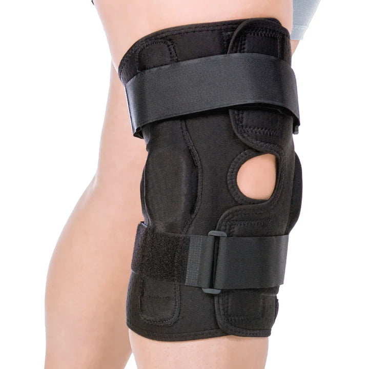 Adjustable Knee Brace – Black | Joint Support for Pain Relief & Stability