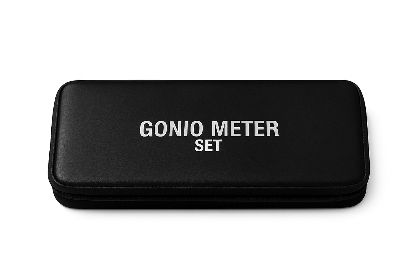 Complete Goniometer Set with Reflex Hammer & Inch Tape – Finger, Half & 360° Goniometers