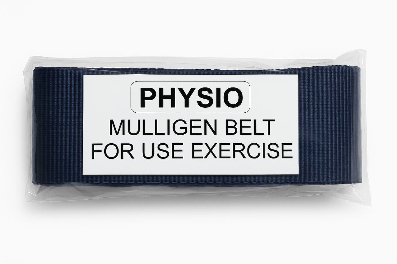 Mulligan Belt – Supportive Therapy Belt for Mobilization & Manual Therapy(Blue & Brown)