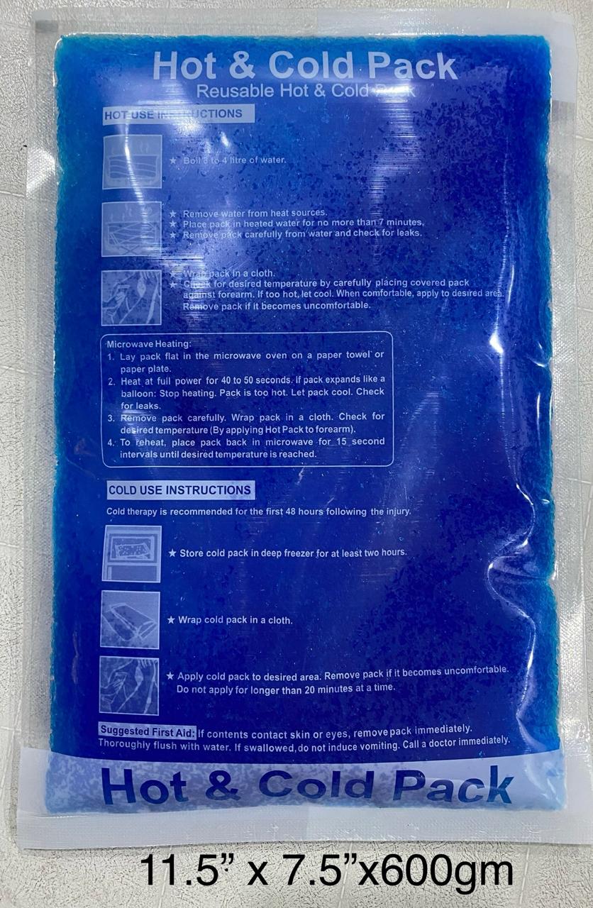 Hot & Cold Gel Pack Set β Pack of 3 (Small, Medium, Large) for Pain Relief & Injury Recovery