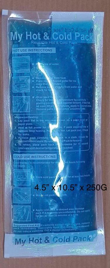 Hot & Cold Gel Pack Set β Pack of 3 (Small, Medium, Large) for Pain Relief & Injury Recovery