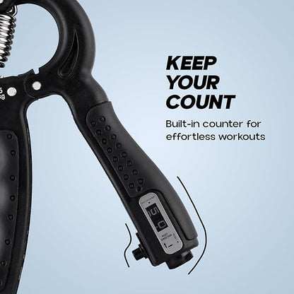 Konex Adjustable Hand Gripper Strengthener for Men & Women