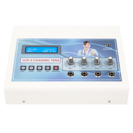 4 Channel LCD TENS Machine – Digital Therapy for Targeted Pain Relief