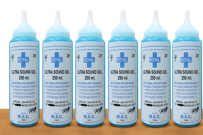 Ultrasound Gel – Non-Sticky, Hypoallergenic & Water-Soluble, (250 ml)