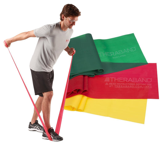 TheraBand Resistance Band – For Strength, Rehab & Fitness Training