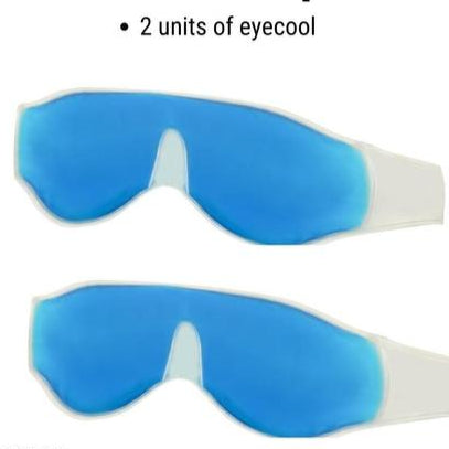 Cooling Gel Eye Mask – Soothing Relief for Tired Eyes & Puffy Skin For Men & Women - Light Blue